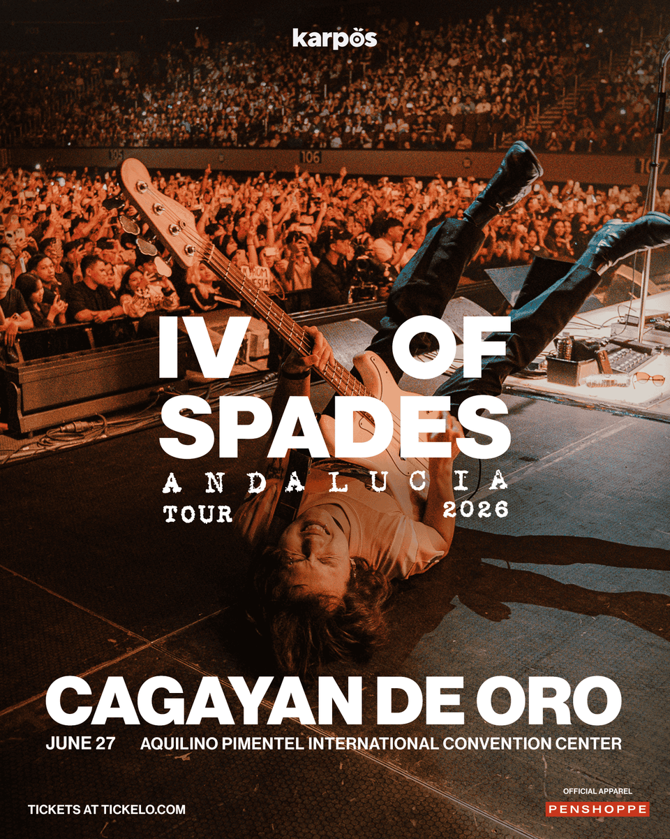 IV of Spades Cagayan De Oro Andalucia Tour Poster